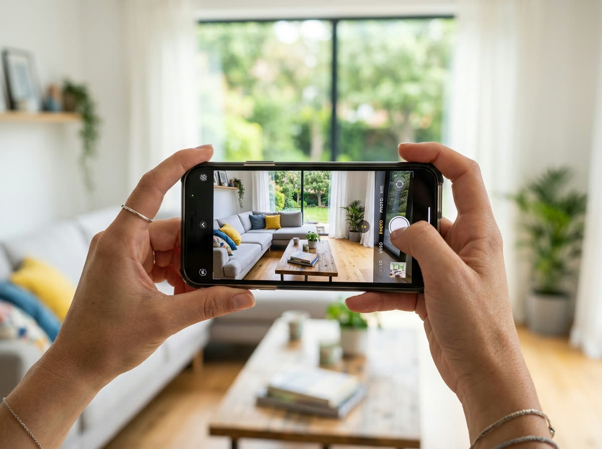 Objektaufnahme mit dem Smartphone